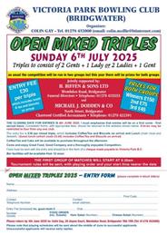 Victoria Park (Bwtr) Open Mixed Triples